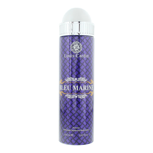 Louis Cardin Bleu Marine Homme Perfumed Deodorant Body Spray 200ml
