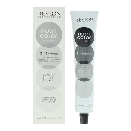 Revlon Nutri Color Filters 1011 Intense Silver 3 In 1 Hair Colour 100ml
