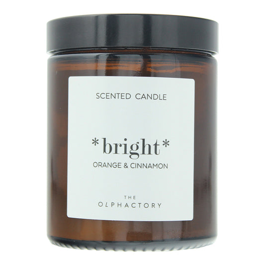 The Olphactory Bright Orange  Cinnamon Scented Candle 135g