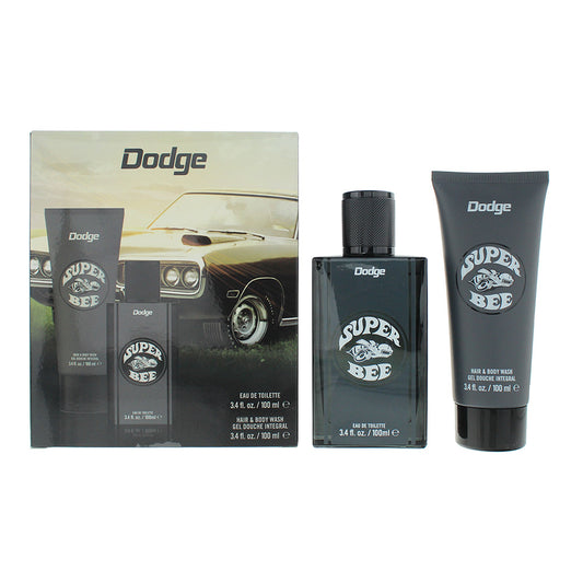 Dodge Legacy Super Bee 2 Piece Gift Set: EDT 100ml - Hair  Body Wash 100ml