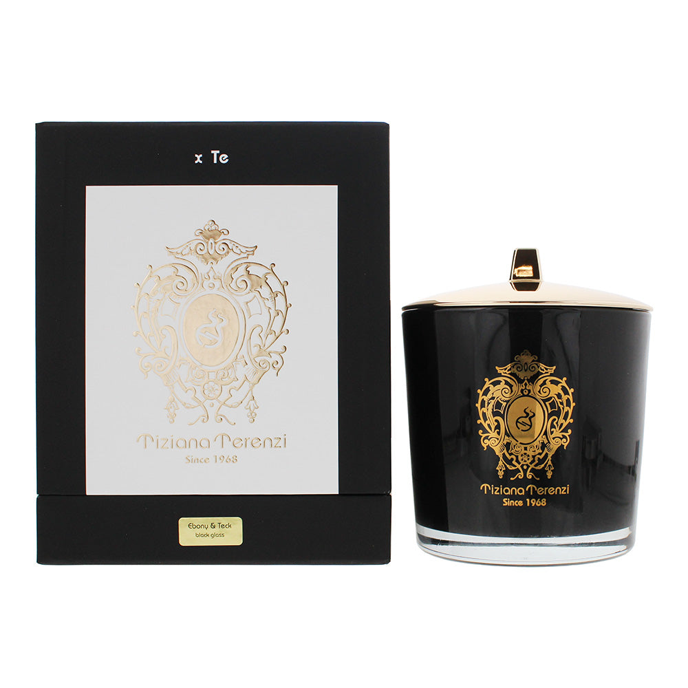 Tiziana Terenzi Ebony & Teck Foco Candle 500g