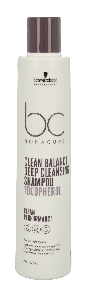 Schwarzkopf Bonacure Clean Balance Deep Cleansing Shampoo 250 ml