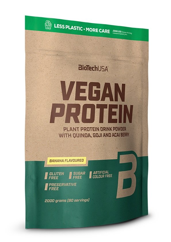 BioTechUSA: Vegan Protein, Banana - 2000g