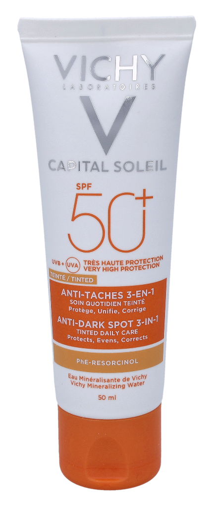 Vichy Capital Soleil 3In1 AntiDark Spot Tinted SPF50+ 50 ml