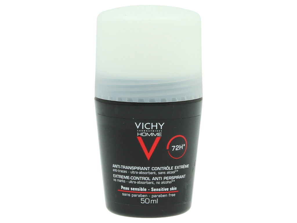 Vichy Homme Roll-On Anti-Transpirant 72H 100 ml