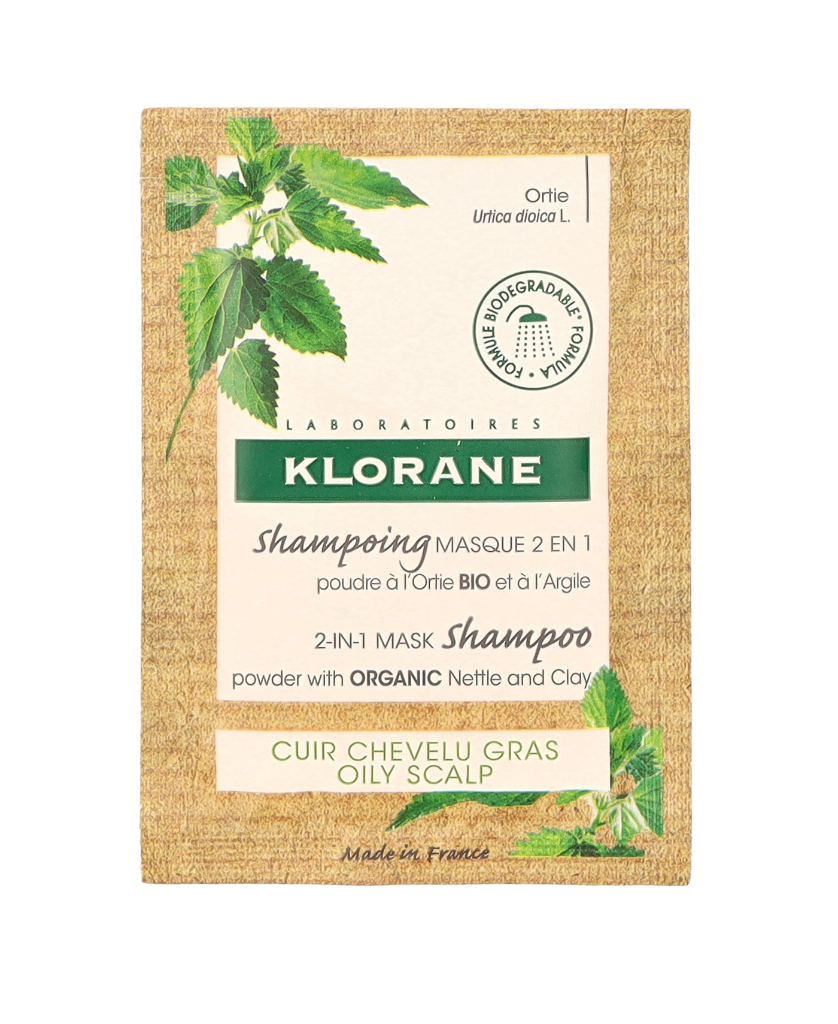 Klorane Nettle & Glay Powder Shampoo Mask 24 g