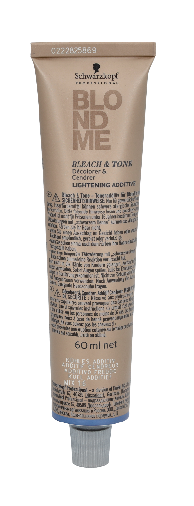 Schwarzkopf Blond Me Colors Bleach & Tone Creme Blondeur 60 ml