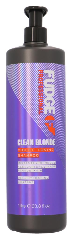 Fudge Clean Blonde Violet-Toning Shampoo 1000 ml