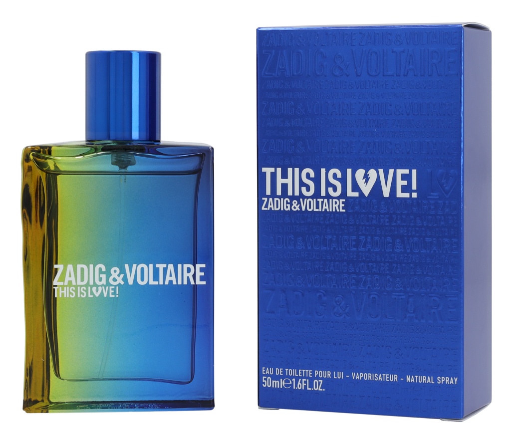 Zadig & Voltaire This Is Love! For Him Edt Spray 50 ml