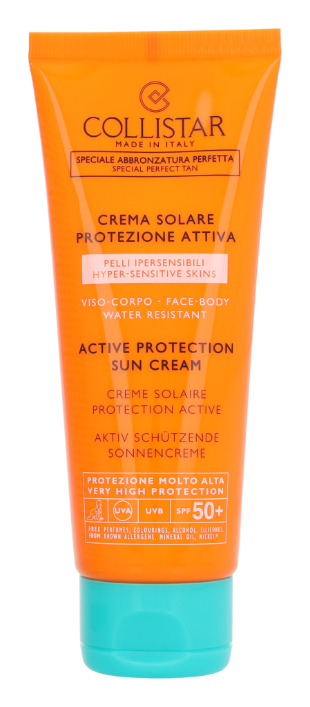 Collistar Active Protection Sun Cream Face-Body SPF50+ 100 ml