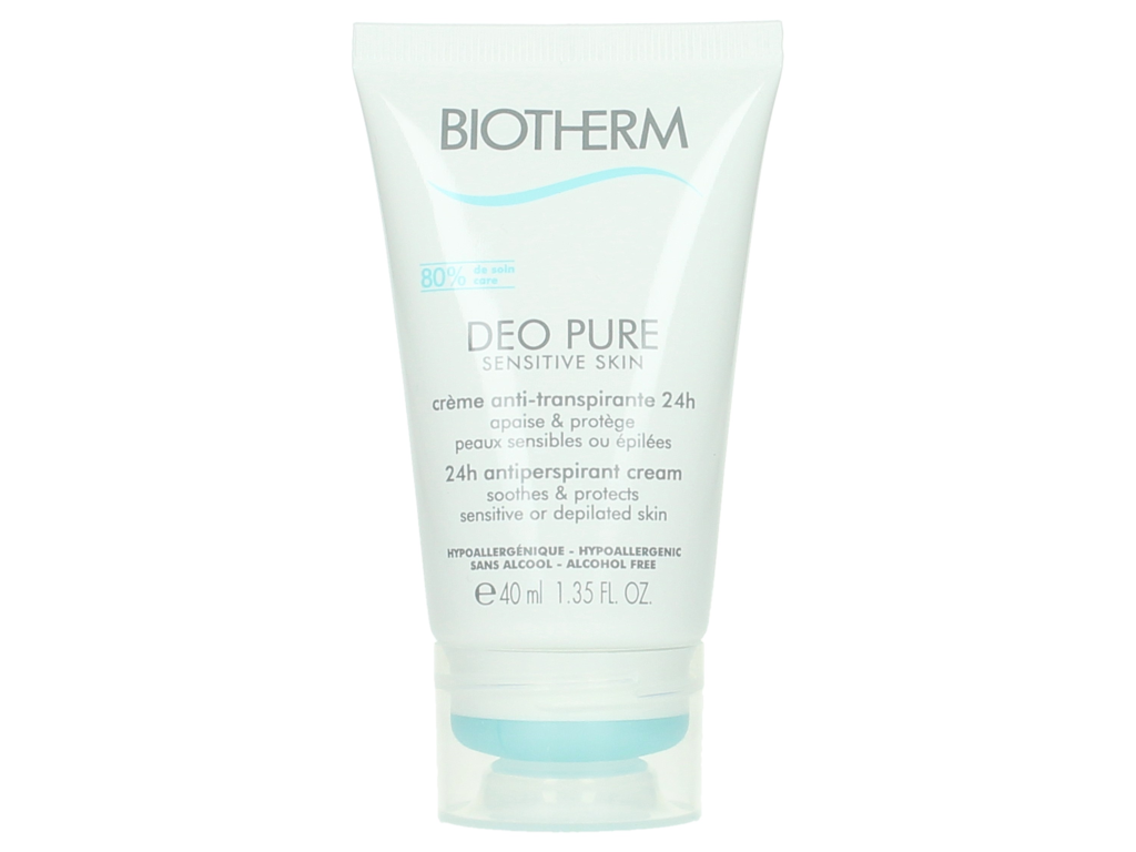 Biotherm Deo Pure Sensitive Skin 24H Antipers. Crm 40 ml