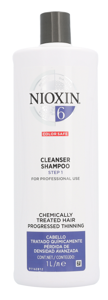 Nioxin System 6 Cleanser Shampoo 1000 ml