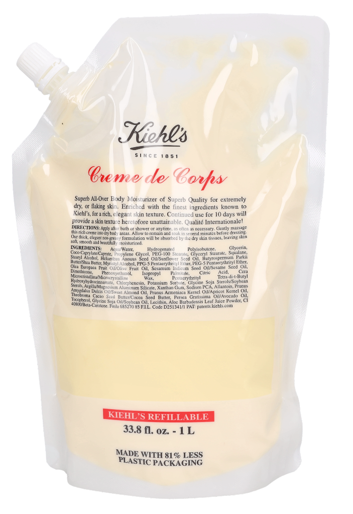 Kiehl's Creme De Corps - Refill 1000 ml