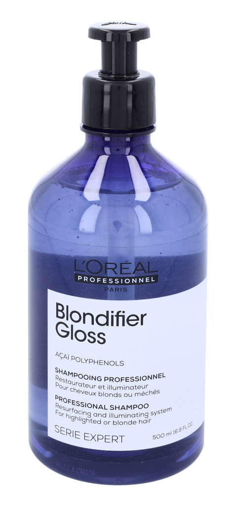 L'Oreal Serie Expert Blondifier Gloss Shampoo 500 ml