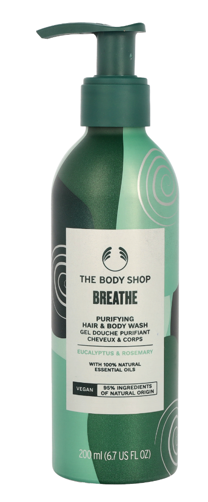 The Body Shop Breathe Purifying Hair & Body Wash 200 ml