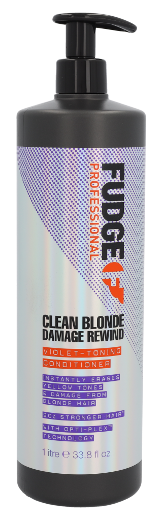 Fudge Clean Blonde Damage Rewind Violet-Toning Conditioner 1000 ml