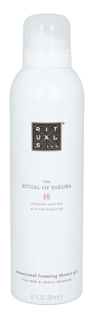 Rituals Sakura Zensational Foaming Shower Gel 200 ml