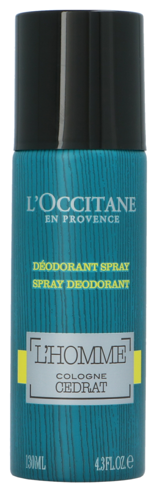 L'Occitane Homme Cologne Cedrat Deodorant Spray 130 ml