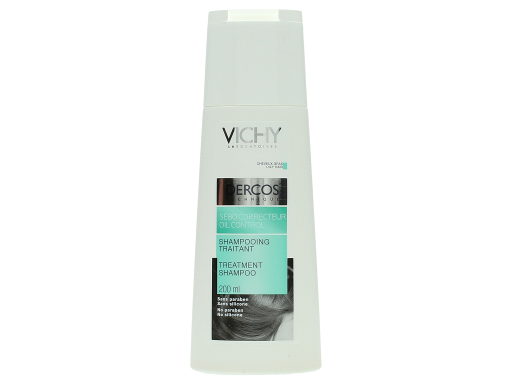 Vichy Dercos Oil Control Treatment Shampoo 200 ml