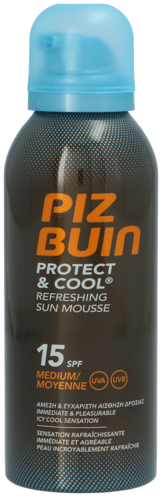 Piz Buin Protect & Cool - Refres. Sun Mousse SPF15 150 ml