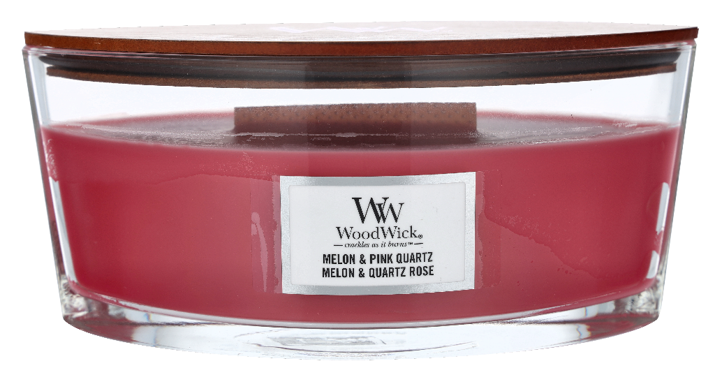 Woodwick Melon & Pink Quartz Candle 453.6 g