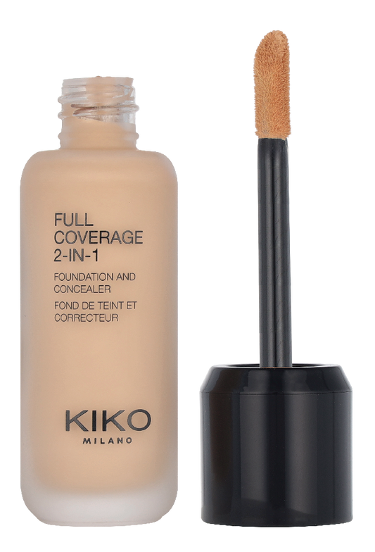 Kiko Milano Full Coverage 2 In 1 Foundation & Concealer 25 ml