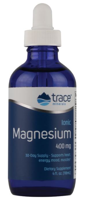 Trace Minerals: Ionic Magnesium, 400mg - 118 ml.