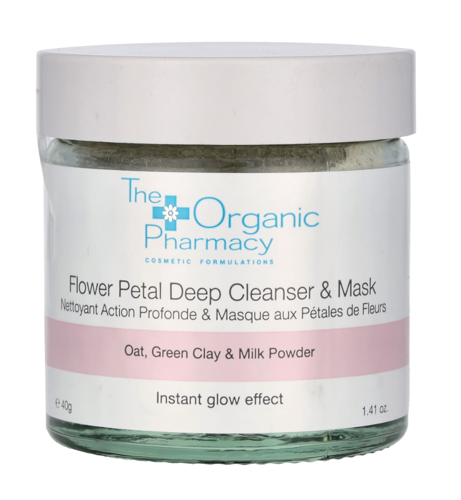 The Organic Pharmacy Flower Petal Deep Cleanser & Mask 40 g