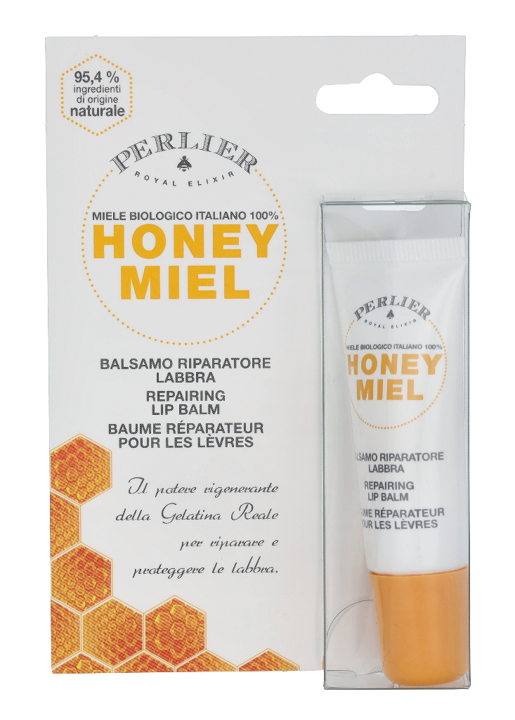 Perlier Honey Repairing Lip Balm - Tube 7.5 ml