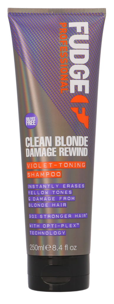 Fudge Clean Blonde Damage Rewind Violet-Toning Shampoo 250 ml