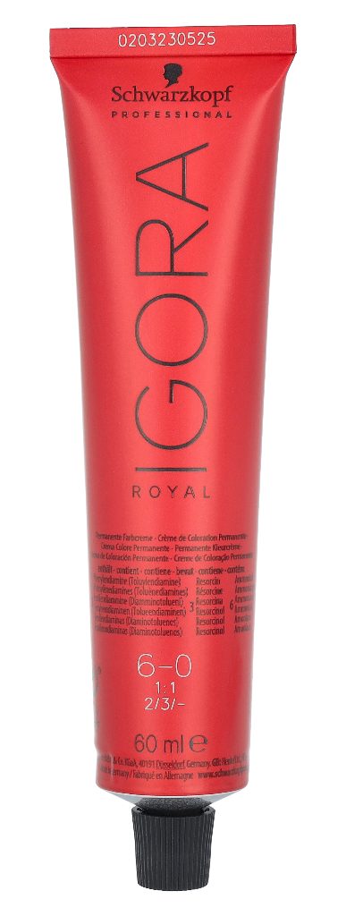 Schwarzkopf Igora Royal Permanent Color Creme 60 ml