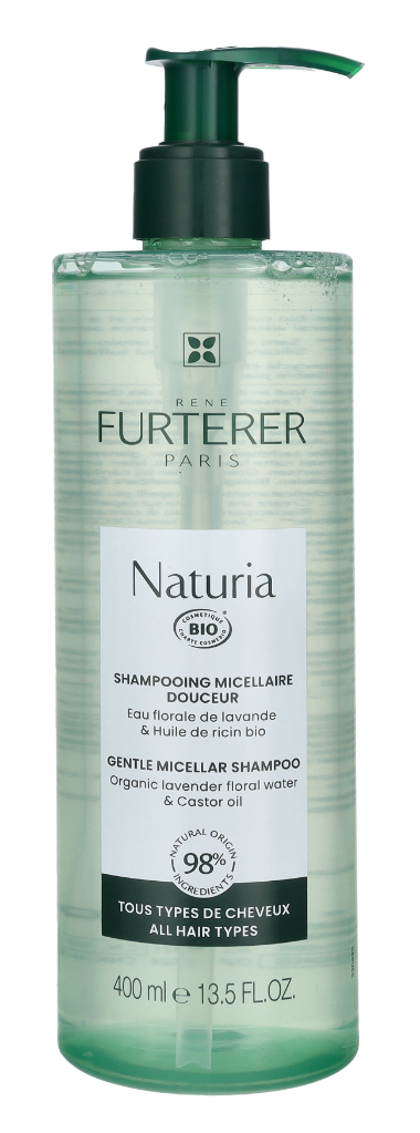 Rene Furterer Naturia Gentle Micellar Shampoo 400 ml