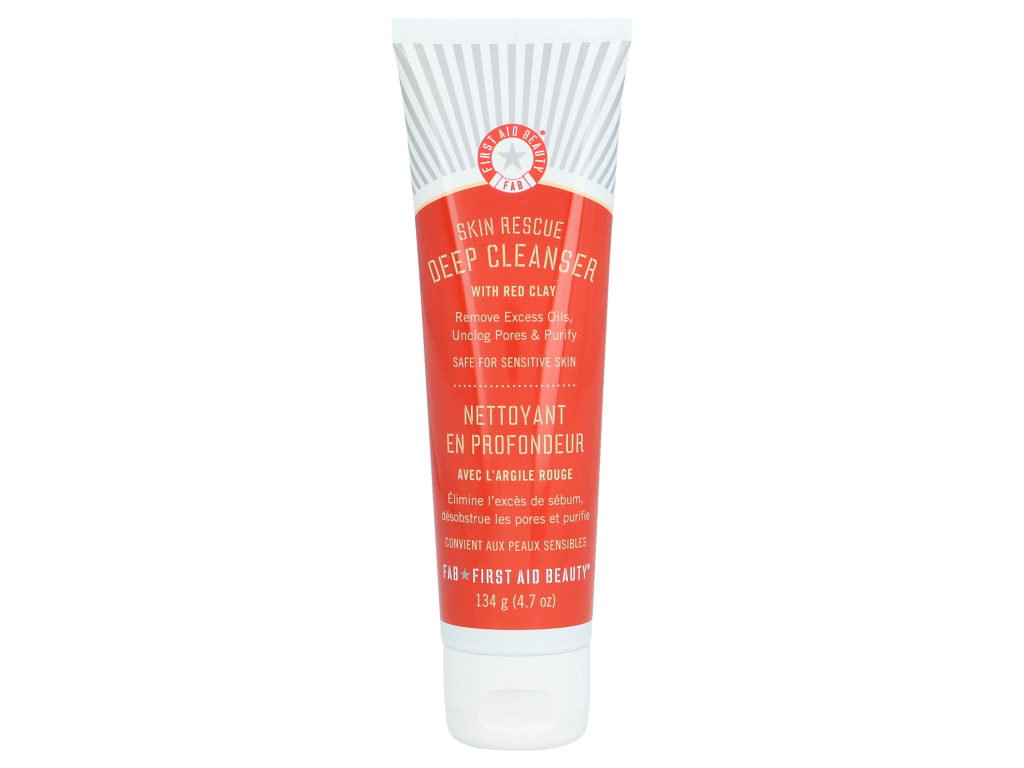 FAB Skin Rescue Deep Cleanser With Red Clay 134 g