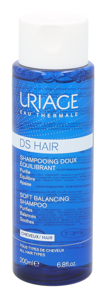 Uriage DS Hair Soft Balancing Shampoo 200 ml