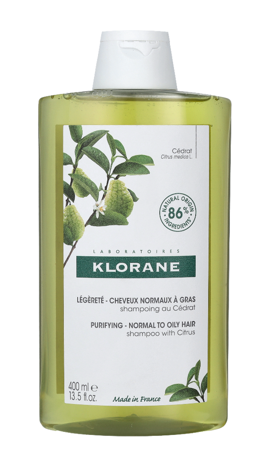 Klorane Purifying Shampoo With Citrus Pulp 400 ml