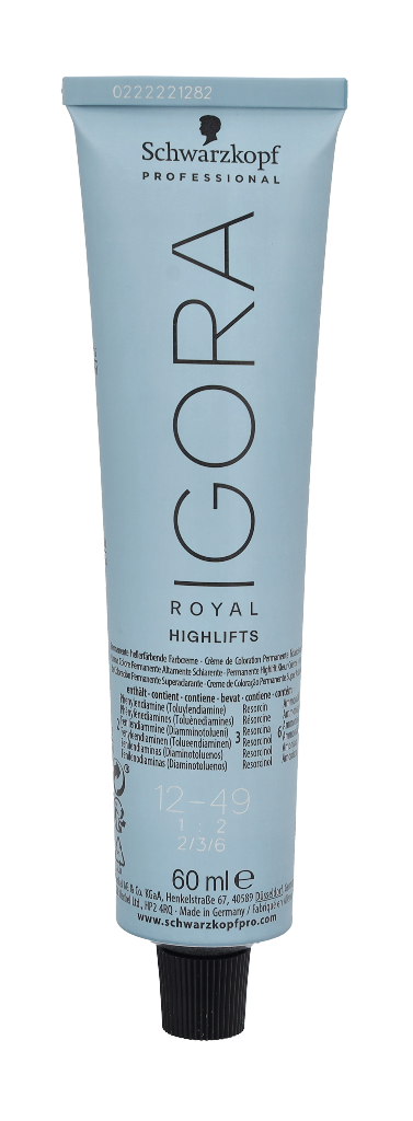 Schwarzkopf Igora Royal Permanent Color Creme 60 ml