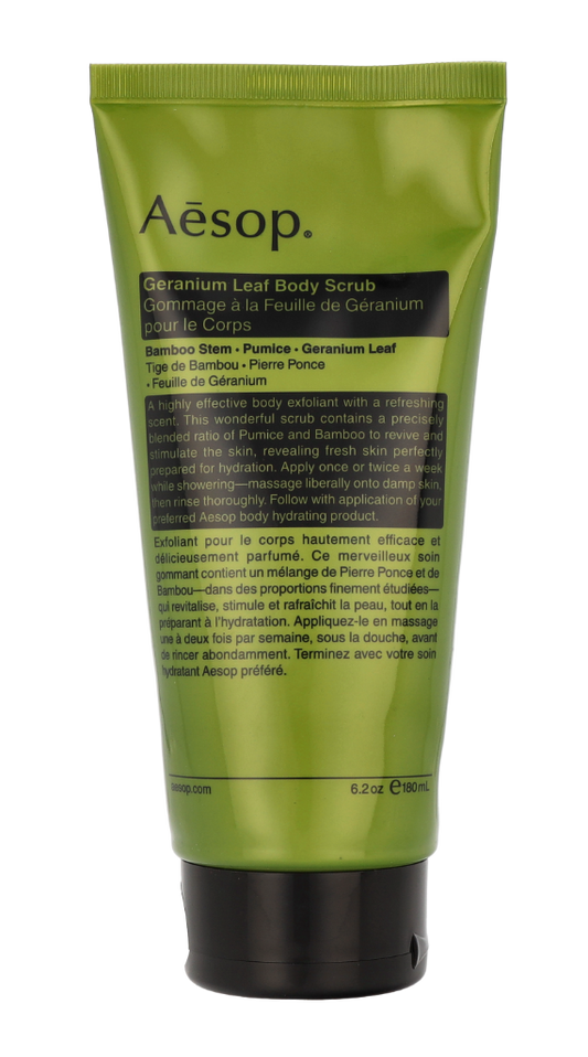 Aesop Geranium Leaf Body Scrub 180 ml