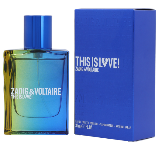 Zadig & Voltaire This Is Love! For Him Edt Spray 30 ml