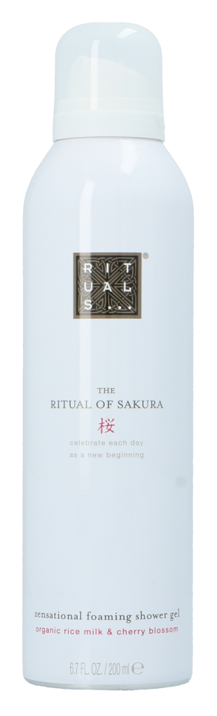 Rituals Sakura Zensational Foaming Shower Gel 200 ml