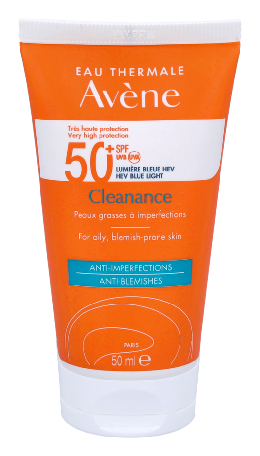 Avene Cleanance Solar SPF50+ 50 ml