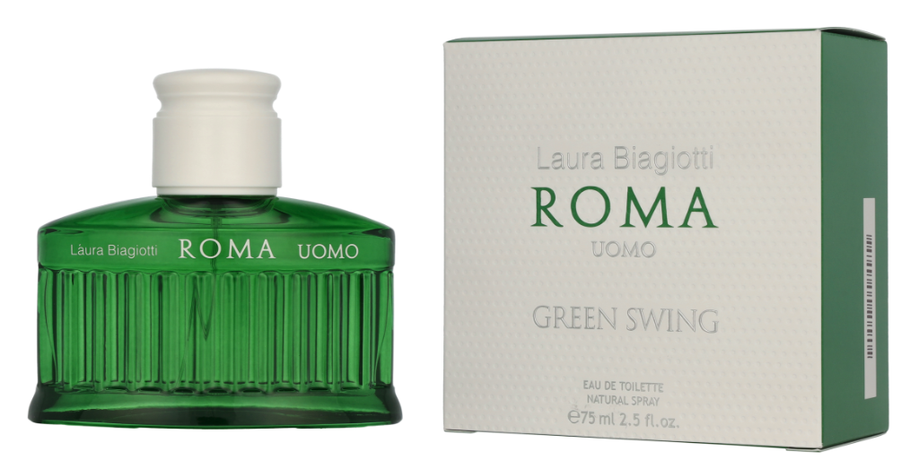 Laura Biagiotti Roma Uomo Green Swing Edt Spray 75 ml