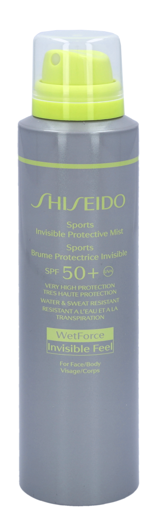 Shiseido Sports Wetforce Invisible Protective Mist SPF50+ 150 ml