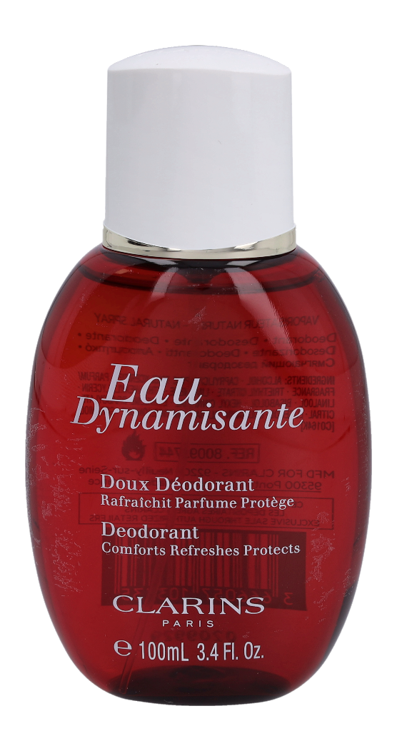 Clarins Eau Dynamisante Deodorant Natural Spray 100 ml