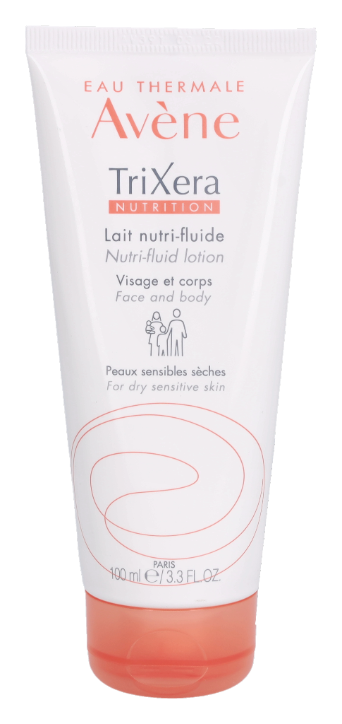 Avene TriXera Face And Body Milk 100 ml