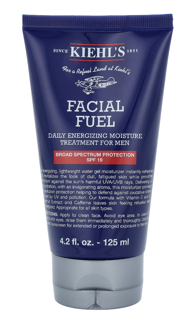 Kiehl's Facial Fuel Suns. Energ. Moist. Tr. For Me SPF19 125 ml