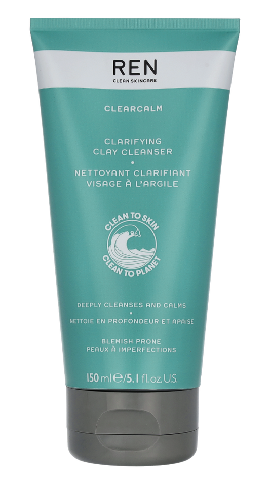 REN Clearcalm Clarifying Clay Cleanser 150 ml