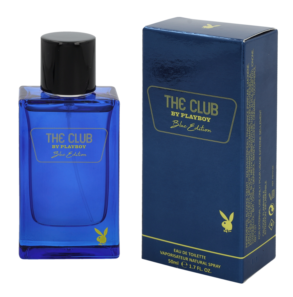 Playboy The Club Blue Men Edt Spray 50 ml