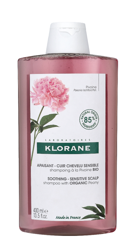 Klorane Shampoo With Organic Peony 400 ml