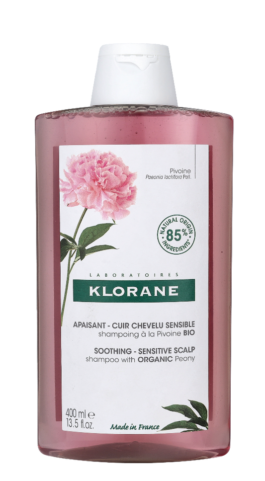 Klorane Shampoo With Organic Peony 400 ml