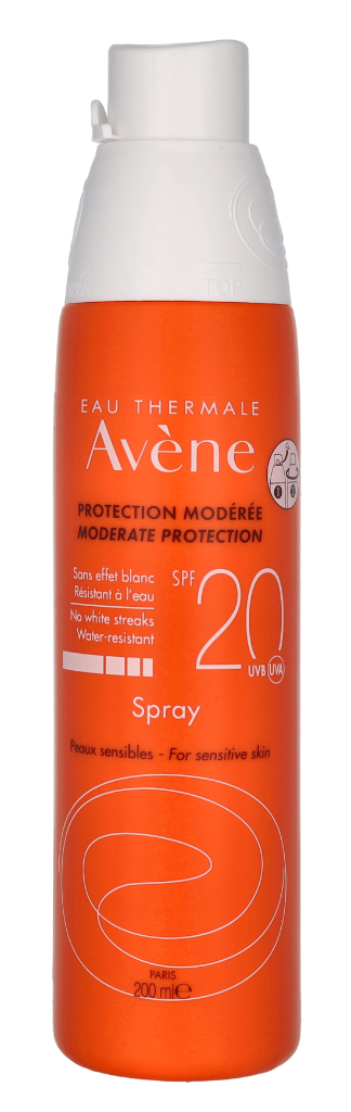 Avene Sun Protection Spray SPF20 200 ml